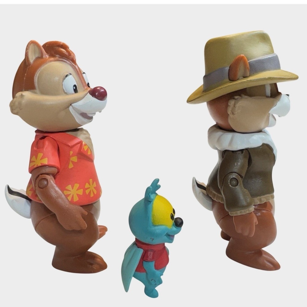 Funko 3 Inch Rescue Rangers Lot Of 3 Chip, Dale, Zipper - Picture 2 of 4